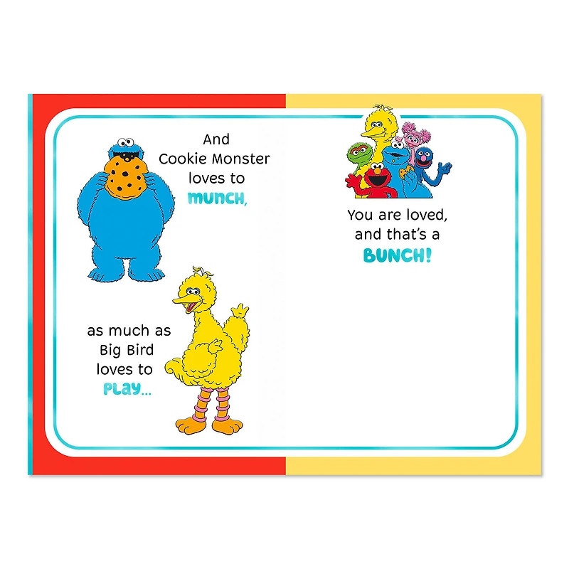 Sesame Street® Loved a Bunch 1st Birthday Card for Granddaughter for only USD 4.99 | Hallmark