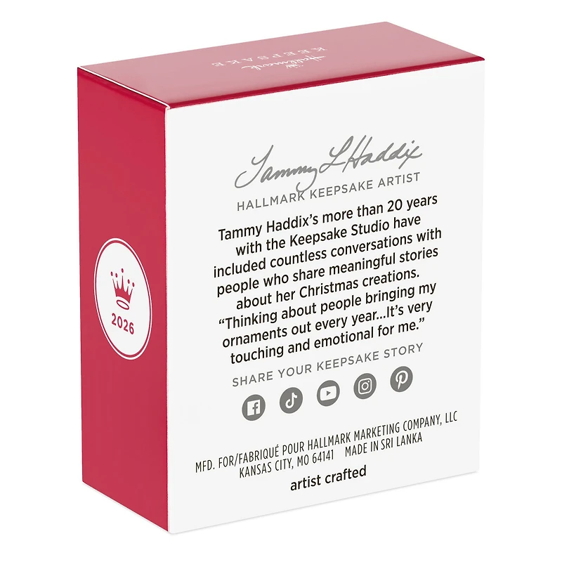 Mini Sweet Mrs. Claus Ornament, 1.5" for only USD 12.99 | Hallmark