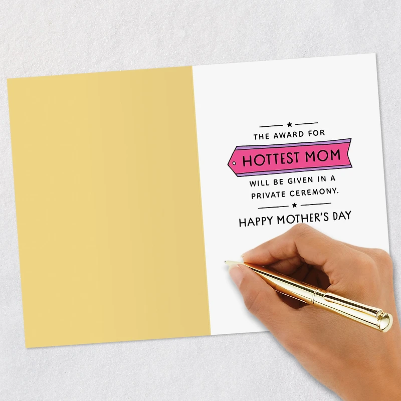 Hottest Mom Award Funny Mother's Day Card for Wife for only USD 3.99 | Hallmark