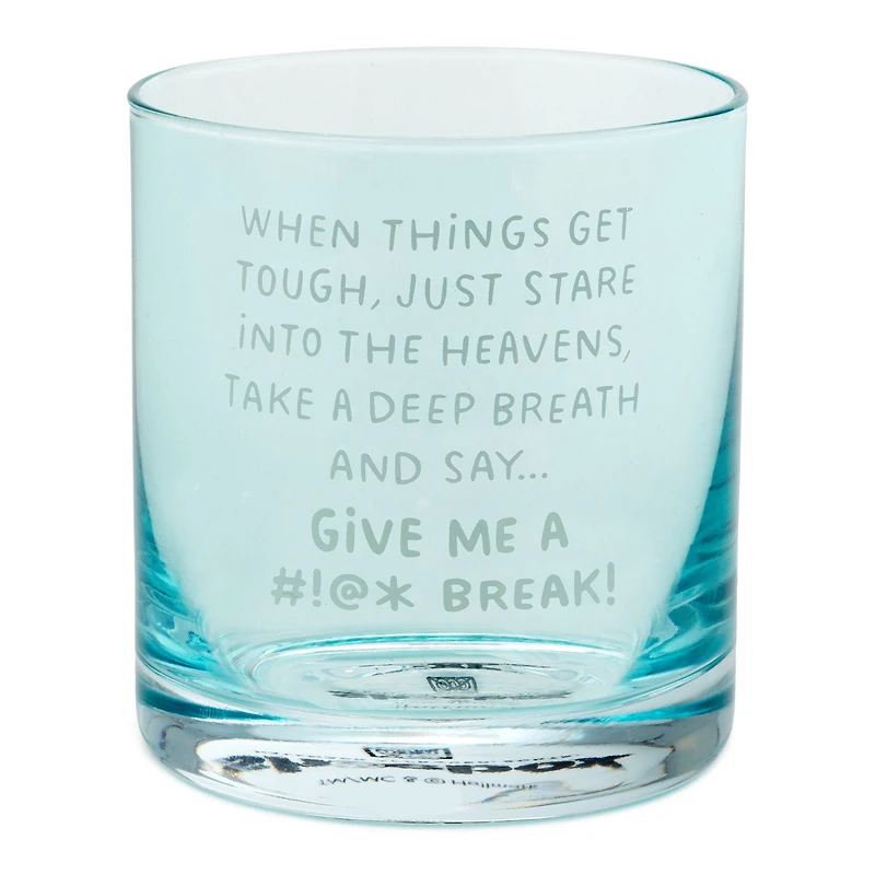 When Things Get Tough Funny Rocks Glass, 12 oz. for only USD 16.99 | Hallmark