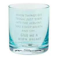 When Things Get Tough Funny Rocks Glass, 12 oz. for only USD 16.99 | Hallmark