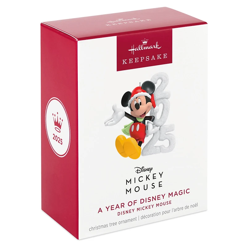 Disney Mickey Mouse A Year of Disney Magic 2025 Ornament for only USD 22.99 | Hallmark