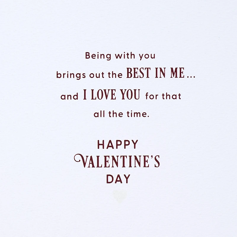 You Bring Out the Best in Me Valentine's Day Card for Husband for only USD 9.99 | Hallmark