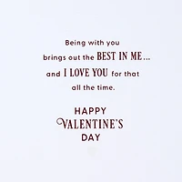 You Bring Out the Best in Me Valentine's Day Card for Husband for only USD 9.99 | Hallmark