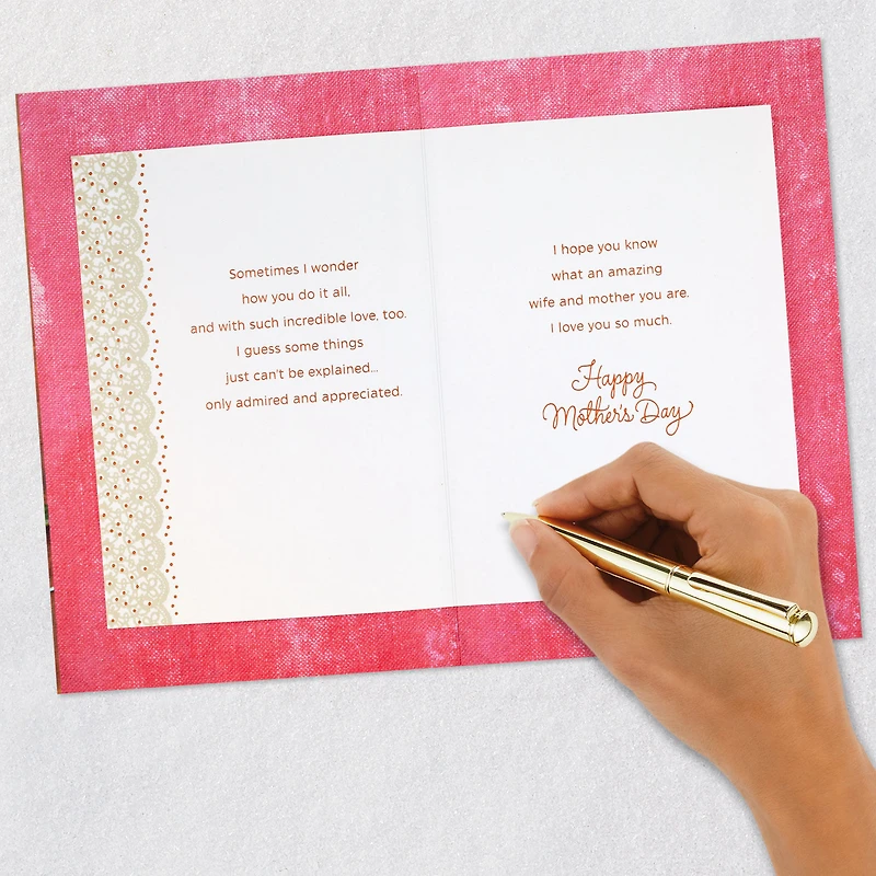 You're an Amazing Mother and Wife Mother's Day Card for only USD 8.59 | Hallmark