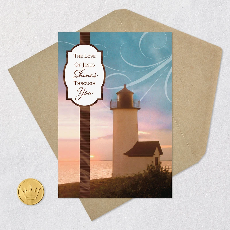 The Love of Jesus Shines Through You Religious Clergy Appreciation Card for only USD 2.99 | Hallmark