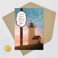The Love of Jesus Shines Through You Religious Clergy Appreciation Card for only USD 2.99 | Hallmark