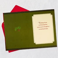 Reindeer and Red Plaid Christmas Card for Nephew for only USD 2.00 | Hallmark