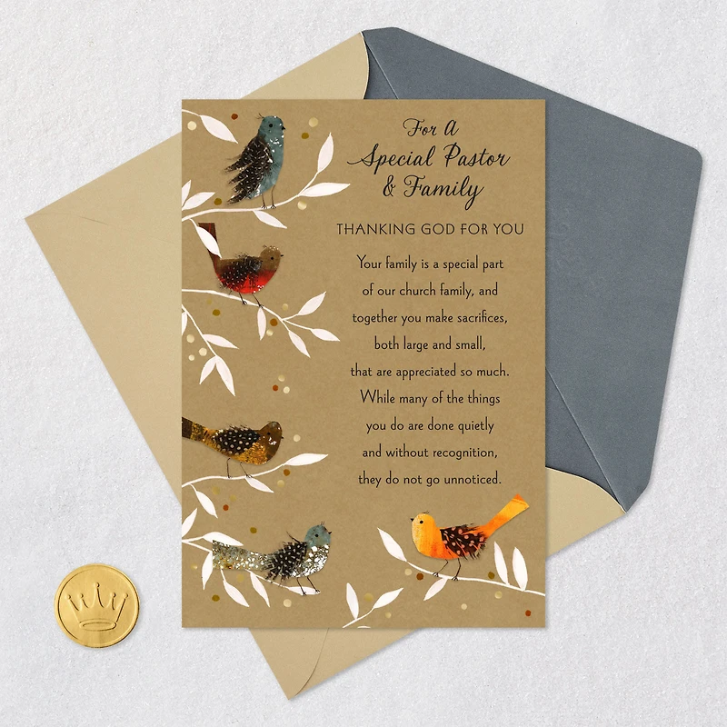 Truly Appreciated and Loved Religious Clergy Appreciation Card for Pastor and Family for only USD 2.99 | Hallmark