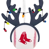 MLB Boston Red Sox™ Reindeer Baseball Hallmark Ornament for only USD 12.99 | Hallmark