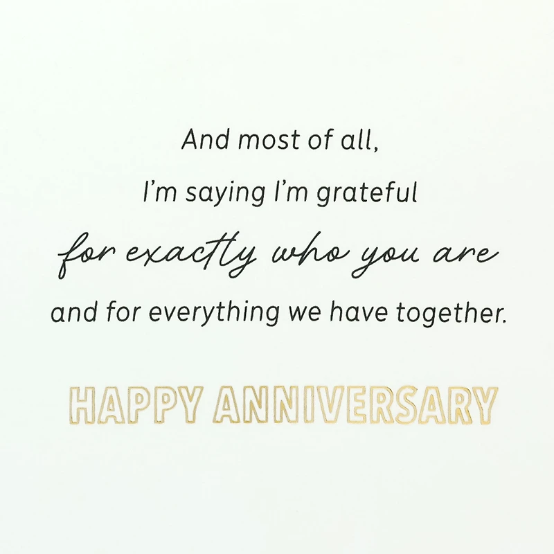 Grateful for Everything We Have Anniversary Card for Wife for only USD 7.99 | Hallmark