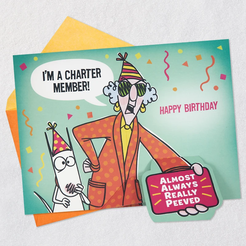 Maxine™ It's A.A.R.P. Time Funny Pop-Up Birthday Card for only USD 5.99 | Hallmark