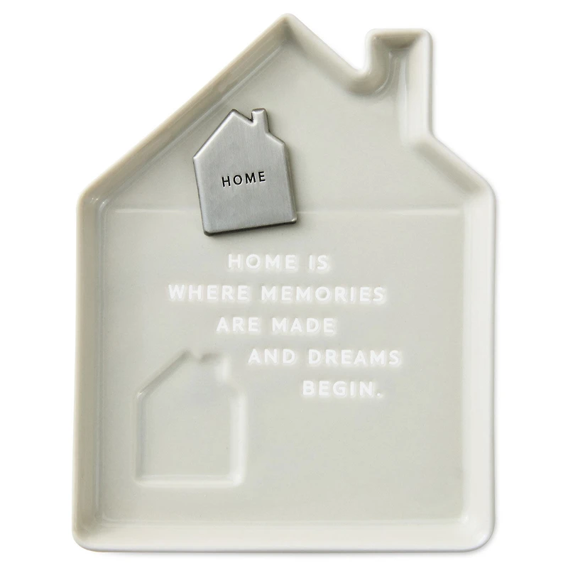 House-Shaped Trinket Dish With Token for only USD 28.99 | Hallmark
