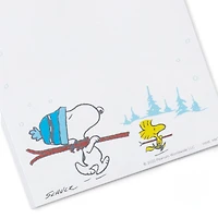 Peanuts Snoopy and Woodstock With Skis Memo Pad for only USD 8.99 | Hallmark
