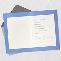 No Grandparent Should Have to Say Good-bye Sympathy Card for Loss of Grandchild for only USD 4.59 | Hallmark