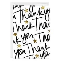 Gold Stars Custom Thank You Card for only USD 4.99 | Hallmark