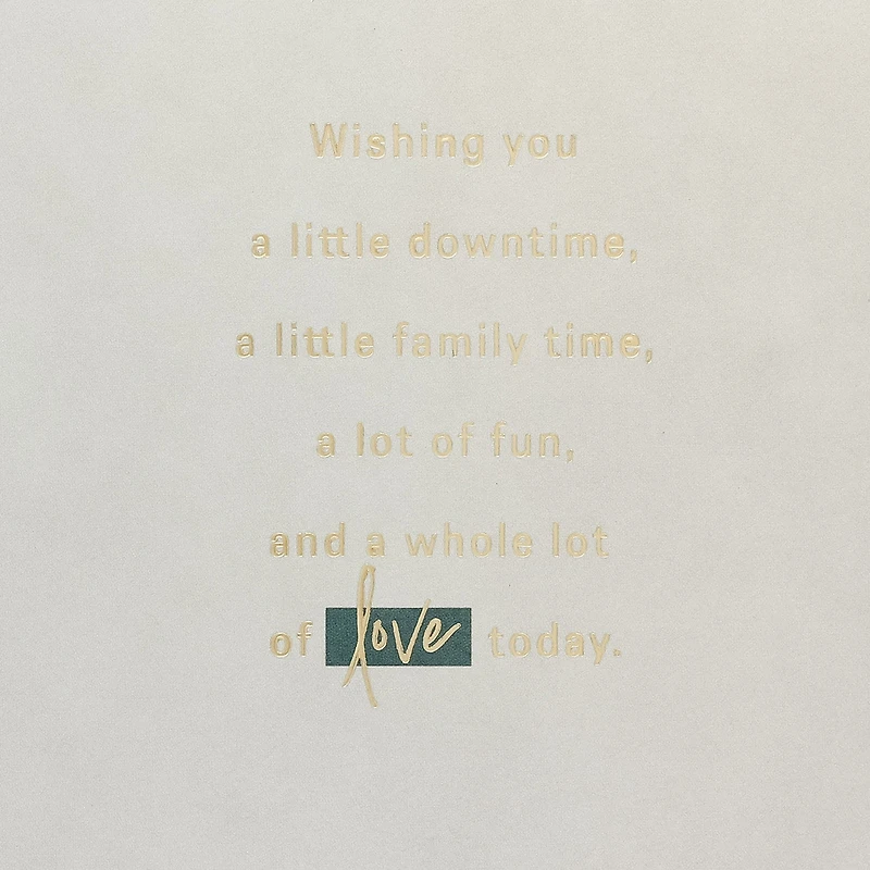 Wishing You Love Today Father's Day Card for only USD 4.99 | Hallmark