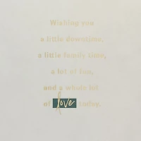Wishing You Love Today Father's Day Card for only USD 4.99 | Hallmark