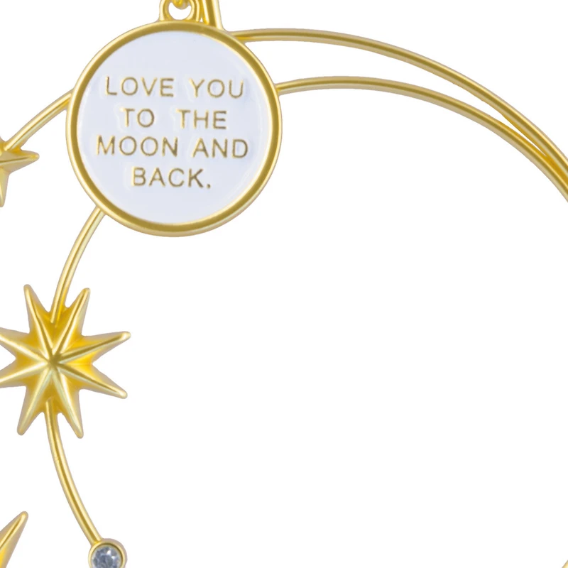 Signature Love You to the Moon Constellation Metal Hallmark Ornament for only USD 22.99 | Hallmark