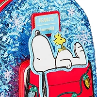Loungefly Peanuts Sequin Holiday Mini Backpack for only USD 90.00 | Hallmark