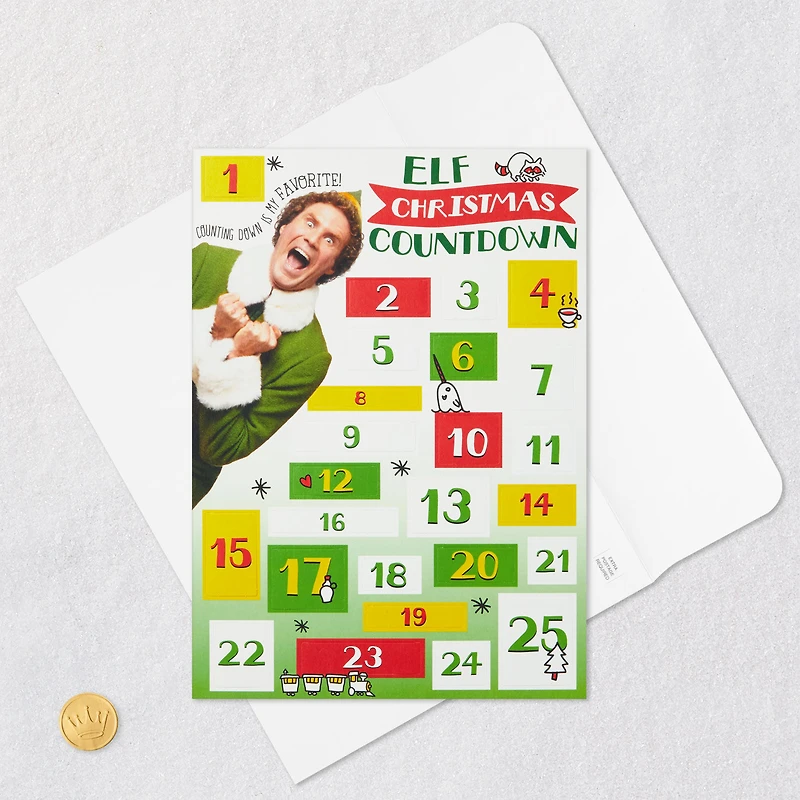 Buddy the Elf™ Countdown-to-Christmas Advent Calendar for only USD 5.99 | Hallmark