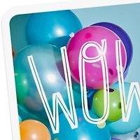 Wow Balloons and Confetti Congratulations Card for only USD 2.99 | Hallmark