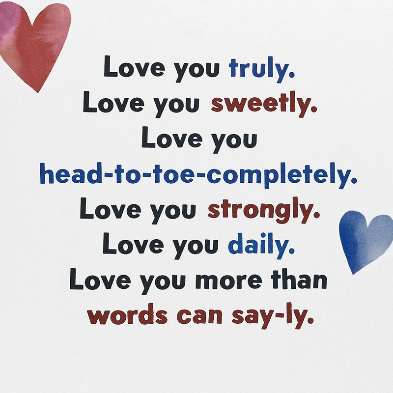 U R Loved Confetti Shaker Heart Love Card for Kids for only USD 5.99 | Hallmark