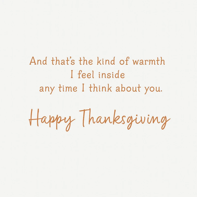 Warmth of Gratitude Thanksgiving Card for only USD 2.99 | Hallmark