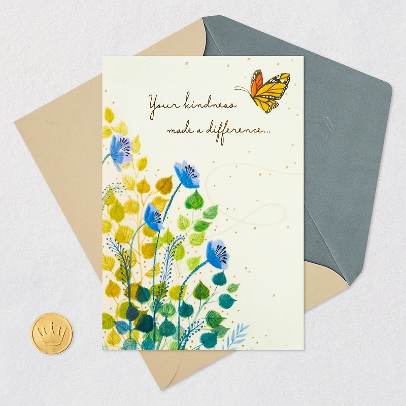 Your Kindness Made a Difference Thank-You Card for only USD 6.59 | Hallmark