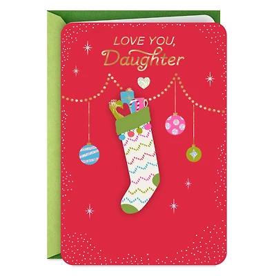 A Holiday Stuffed With Love and Goodness Christmas Card for Daughter for only USD 3.99 | Hallmark