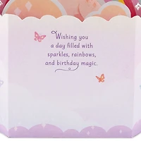 Unicorn Rainbow Musical 3D Pop-Up Birthday Card With Light for only USD 9.99 | Hallmark