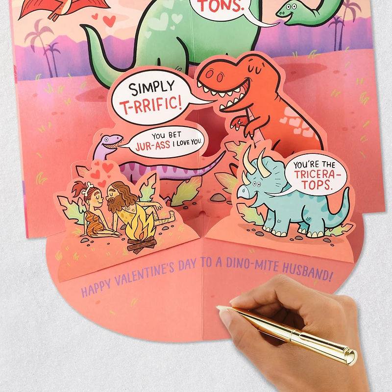 Loved You Since the Flirtaceous Period Funny Pop-Up Valentine's Day Card for Husband for only USD 7.99 | Hallmark
