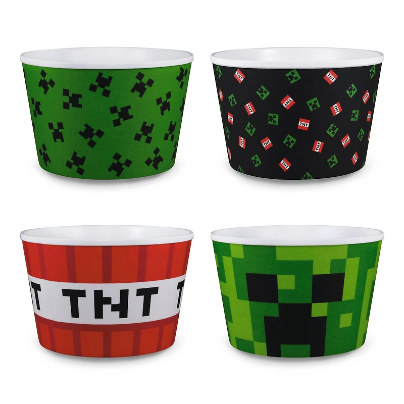 Minecraft Popcorn Bowls, Set of 4 for only USD 39.99 | Hallmark