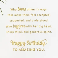 Amazing, Inspiring Woman Birthday Card for Her for only USD 6.99 | Hallmark