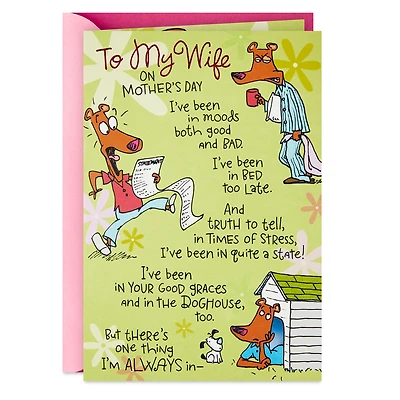 Always in Love With You Funny Pop-Up Mother's Day Card for Wife for only USD 5.99 | Hallmark