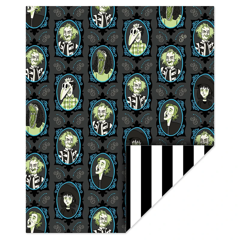 Beetlejuice™ Glow-in-the-Dark Throw Blanket, 50x60 for only USD 45.99 | Hallmark
