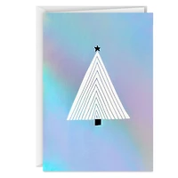 Geometric Tree on Silver Foil Boxed Christmas Cards, Pack of 16 for only USD 12.49 | Hallmark