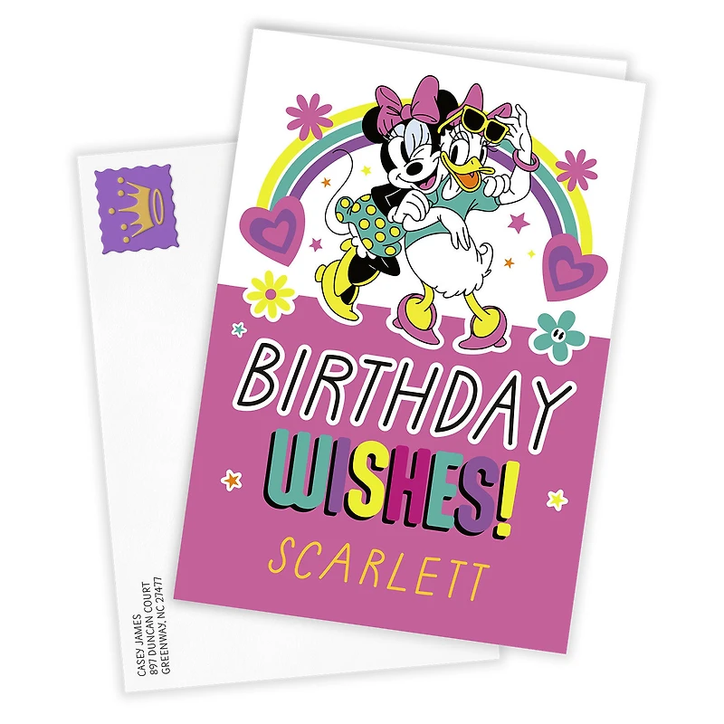 Disney Minnie Mouse and Daisy Custom Birthday Card for only USD 4.99 | Hallmark