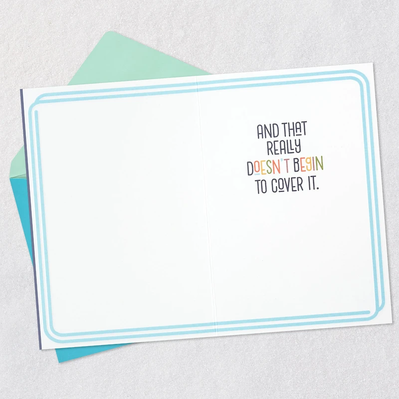 Thanks a Million Thank-You Card for only USD 3.99 | Hallmark