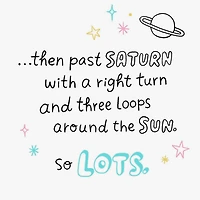 Moon, Stars and Heart Doodles Love Card for Kids for only USD 2.99 | Hallmark