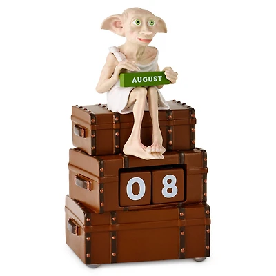 Harry Potter™ Dobby™ on Suitcases Perpetual Calendar With Sound for only USD 54.99 | Hallmark