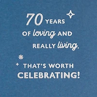 Celebrating You 70th Birthday Card for only USD 2.99 | Hallmark