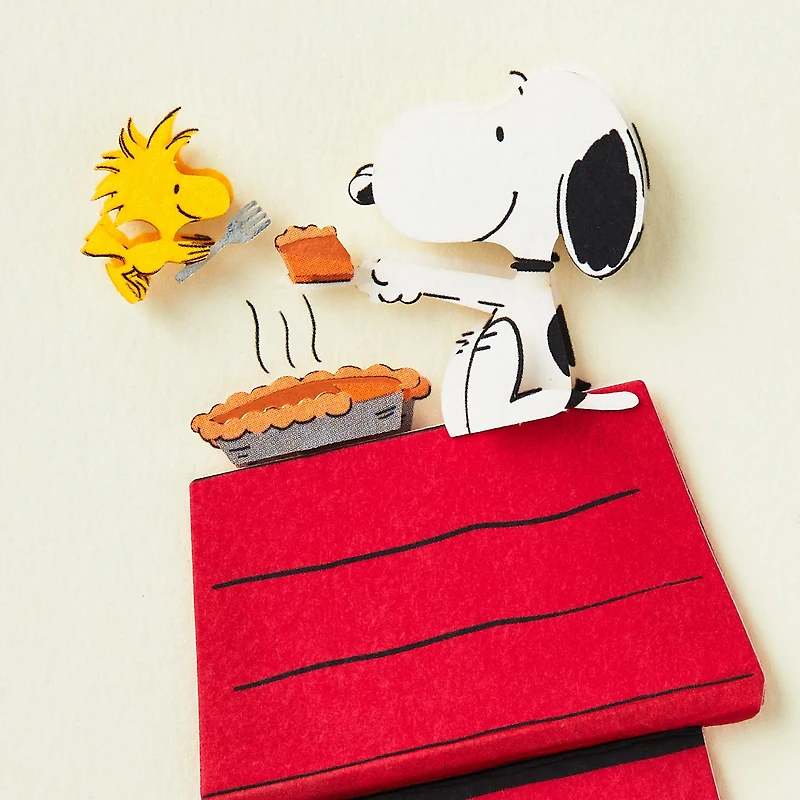 Peanuts® Snoopy and Woodstock Thankful for You Thanksgiving Card for only USD 6.99 | Hallmark