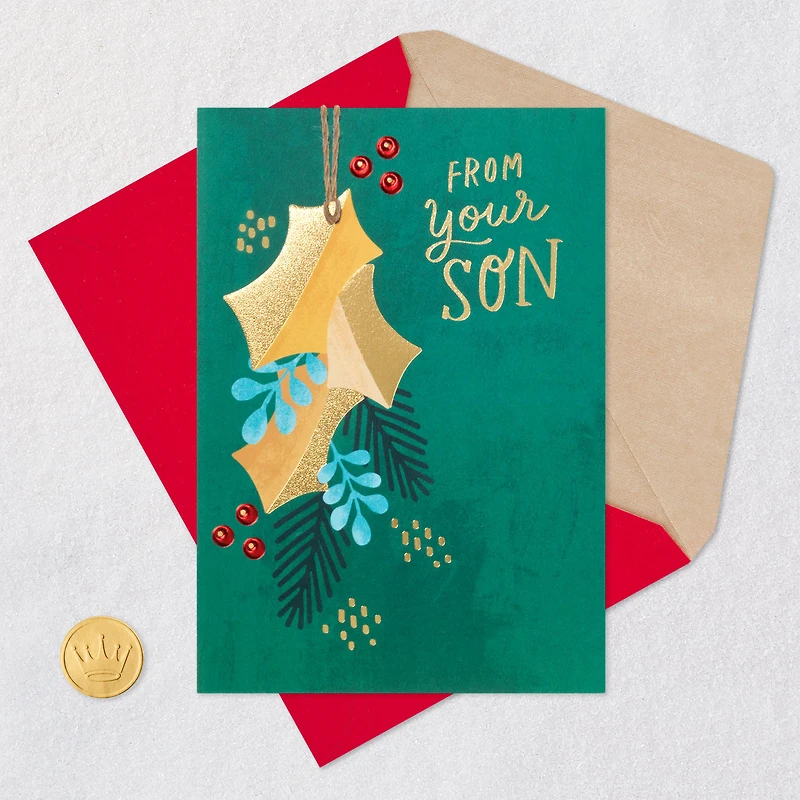 You'll Always Have My Gratitude and Love Christmas Card for Mom From Son for only USD 5.59 | Hallmark