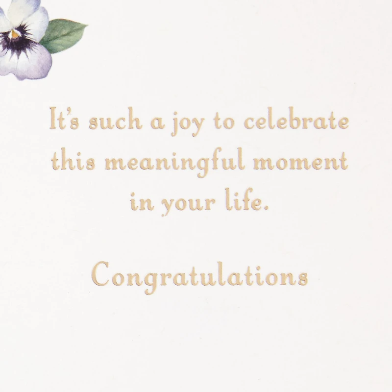 Marjolein Bastin Celebrating this Meaningful Moment Congratulations Card for only USD 5.59 | Hallmark