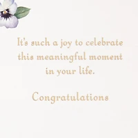 Marjolein Bastin Celebrating this Meaningful Moment Congratulations Card for only USD 5.59 | Hallmark