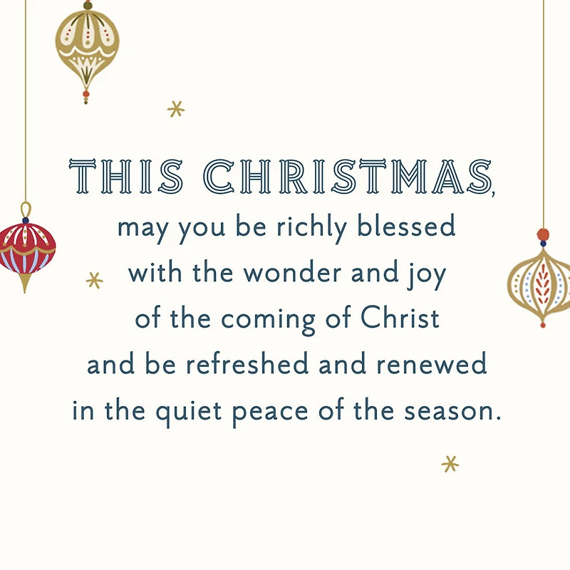 Blessings of the Season Religious Christmas Card for Priest for only USD 2.99 | Hallmark