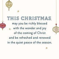 Blessings of the Season Religious Christmas Card for Priest for only USD 2.99 | Hallmark