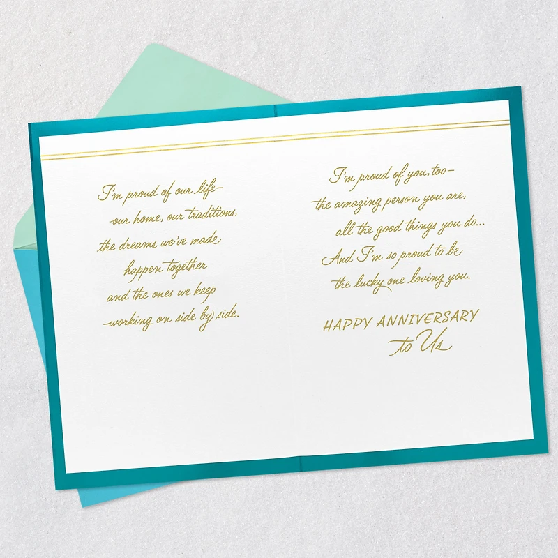 I'm Proud of Us Anniversary Card for only USD 8.99 | Hallmark