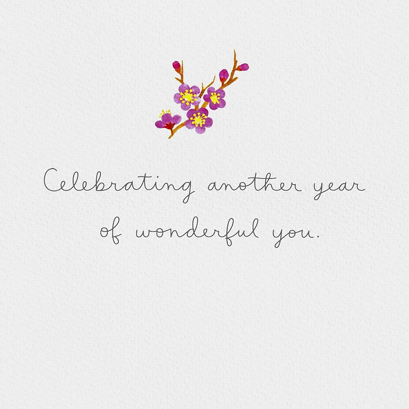 Another Year of Wonderful You Birthday Card for only USD 7.59 | Hallmark